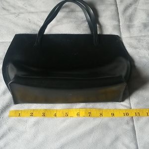 Furla black  leather bag